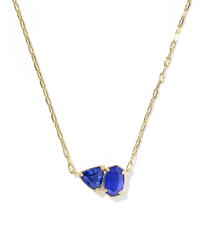 Kendra Scott Tatum Birthstones Gold Short Pendant Necklace