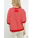 Beatrice Red Striped Top