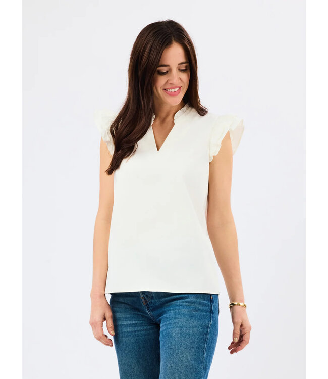 Leigh White Top
