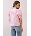 Julia Pink Puff Top