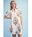 CeCe Pink Floral Dress