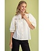 Amanda Cream Button Down Blouse