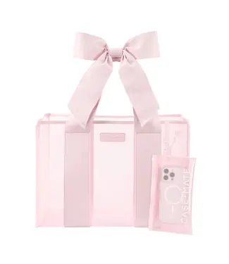 Case-Mate Case-Mate Ballet Pink Bow Jelly Tote Bag
