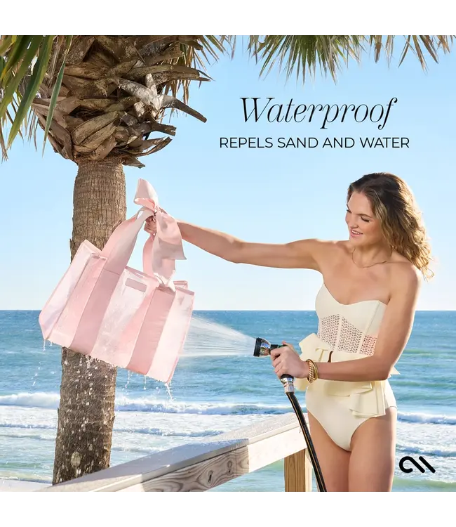 Case-Mate Ballet Pink Bow Jelly Tote Bag