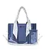 Case-Mate Something Navy Twilly Jelly Tote Bag
