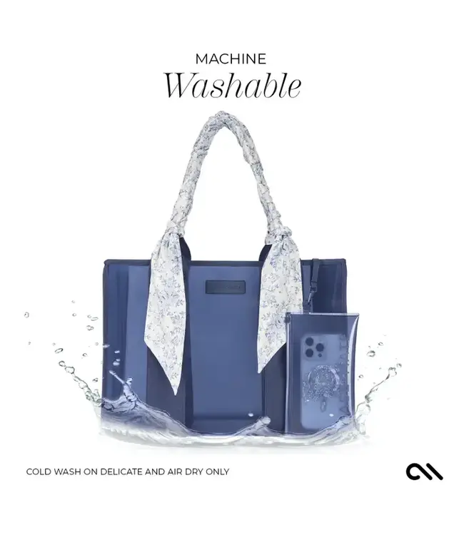 Case-Mate Something Navy Twilly Jelly Tote Bag
