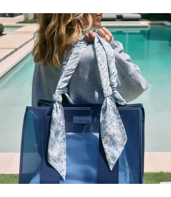 Case-Mate Something Navy Twilly Jelly Tote Bag
