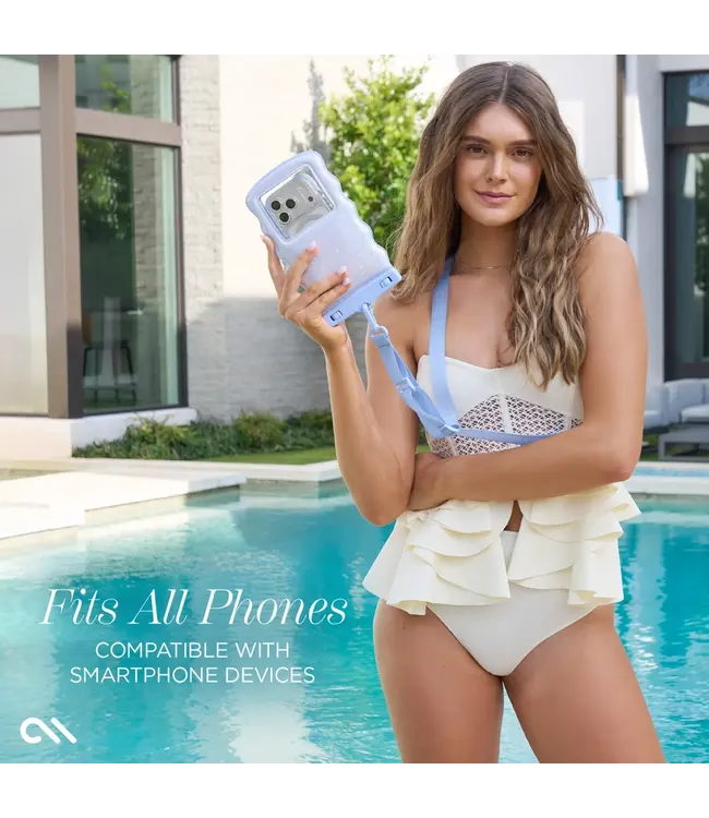 Case-Mate Mist Wavy Waterproof Floating Phone Pouch