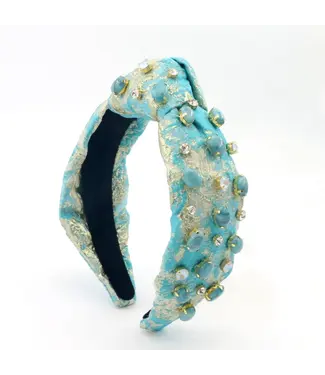 Brittyland Turquoise Knotted Headband