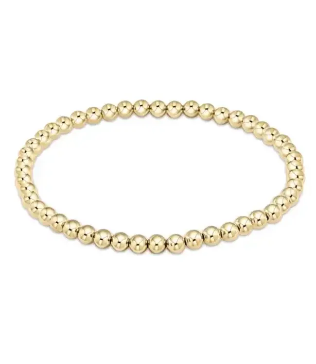 Enewton Classic Gold 4mm Bead Bracelet