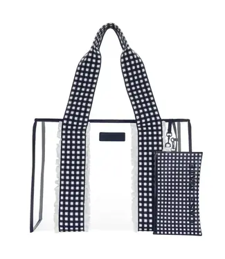 Case-Mate Case-Mate Navy Gingham Jelly Tote