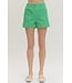 Freya Green Gingham Shorts