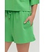 Isla Green Floral Embroidered Shorts