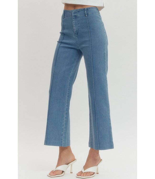 Clair Denim Wide Leg Pants