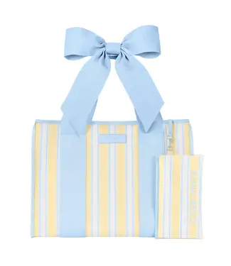 Case-Mate Case-Mate Cabana Stripe Bow Jelly Tote