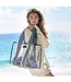 Case-Mate Navy Gingham Jelly Tote