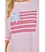 Patty Pink Patriotic Ribbon Patch Top