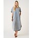 Lauren Cloud Denim Mineral Wash Maxi Dress
