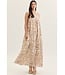 Emma Tan Midi Dress