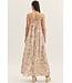Emma Tan Midi Dress