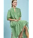Serena Green Floral Midi Dress