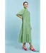 Serena Green Floral Midi Dress