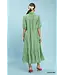 Serena Green Floral Midi Dress