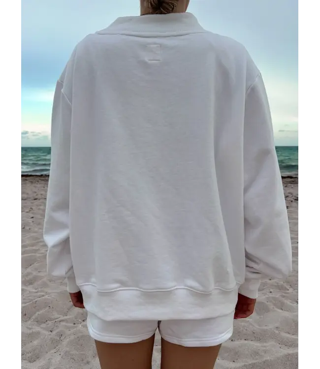 Rend White American Dog Sweatshirt