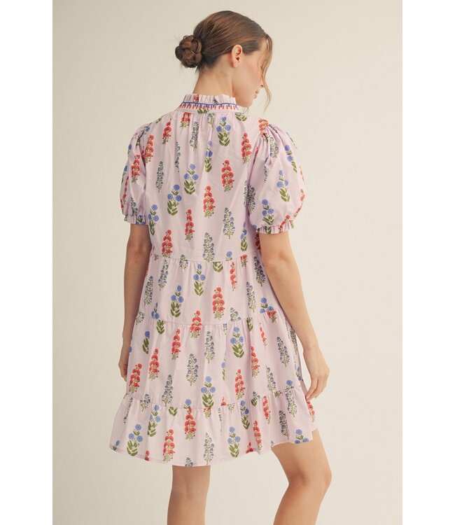Sunnie Lavender Floral Dress