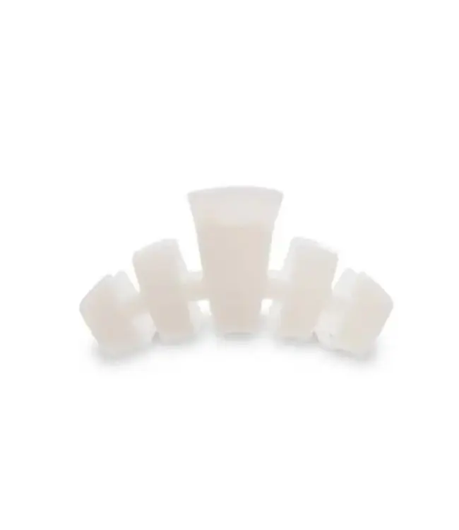 Classic Coconut White Large Hair Clip