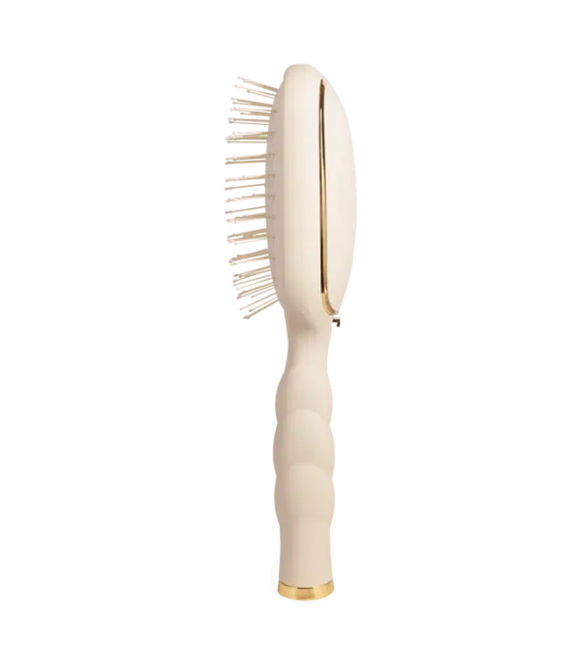 Teleties Tan Detangler Hair Brush for Fine Hair