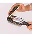Teleties Tortoise Detangler Hair Brush for Thick Hair