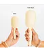 Teleties Tan Mini Detangler Hair Brush for Medium Hair