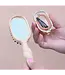 Teleties Tan Mini Boar Bristle Hair Brush