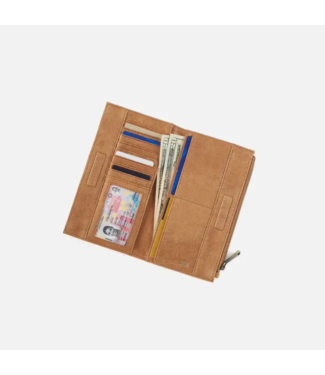 Hobo Jill Large Bifold Wallet Whiskey