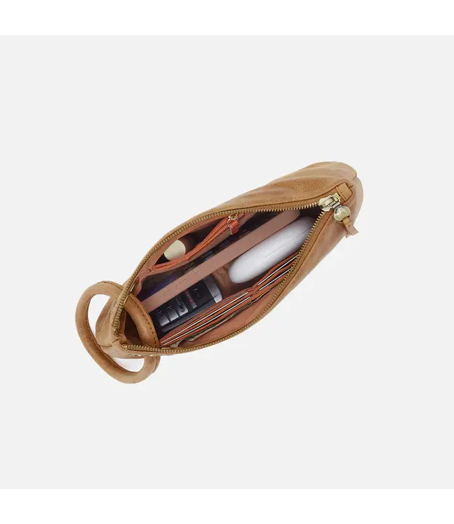 Hobo Daisy Daze Large Wristlet Whiskey
