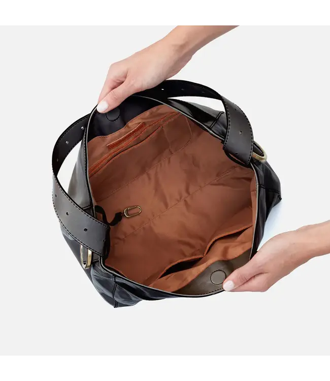Hobo Render Shoulder Bag Black