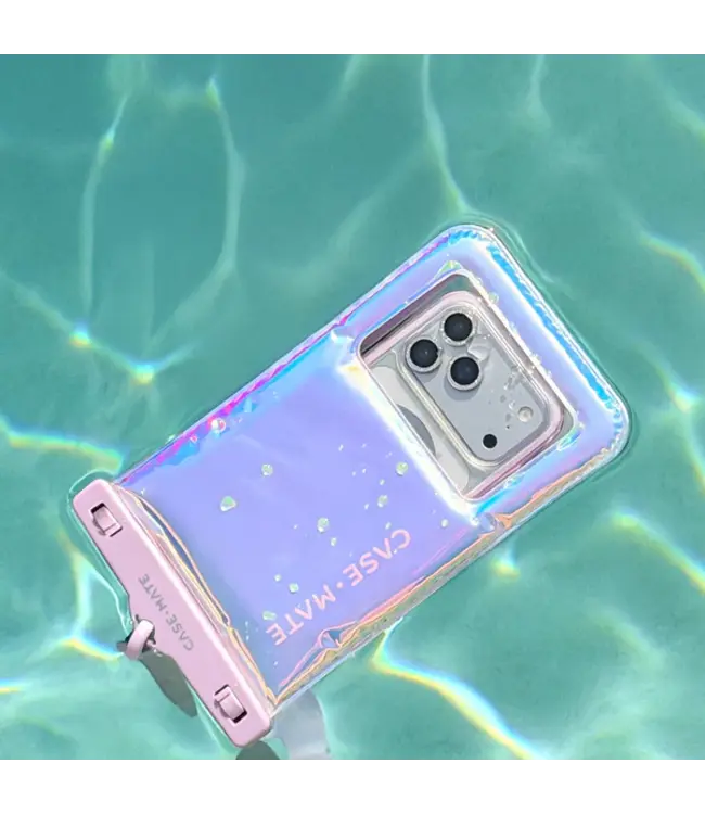Case-Mate Iridescent Waterproof  Floating Phone Pouch