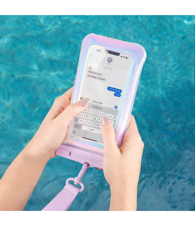 Case-Mate Iridescent Waterproof  Floating Phone Pouch
