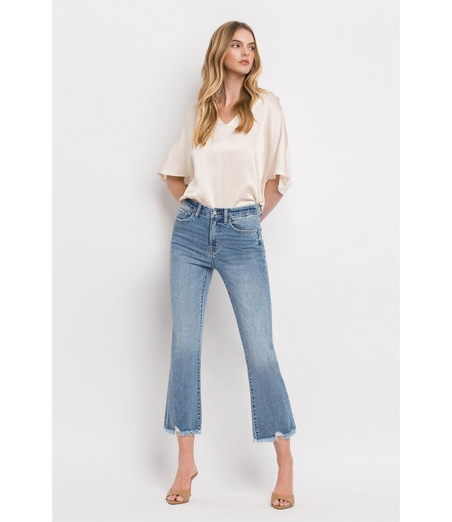 Bella Merciful Vervet Crop Flare Jeans