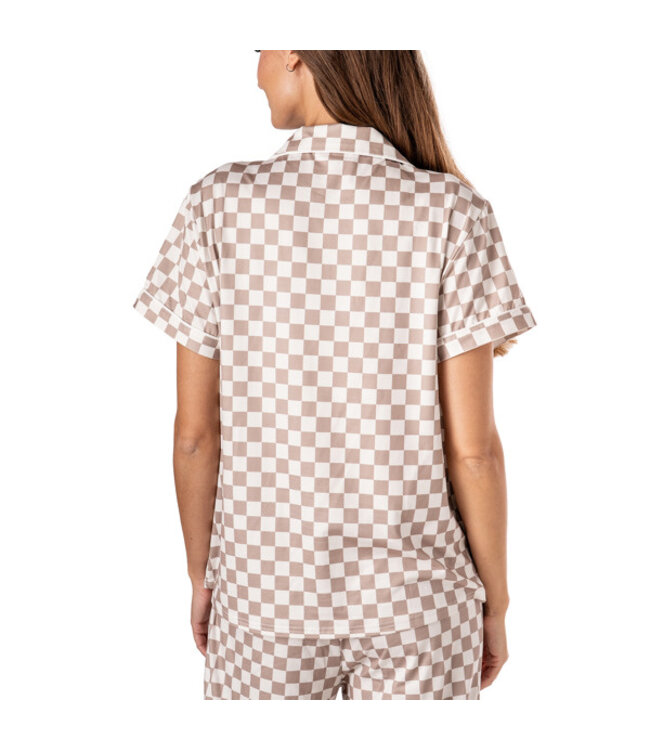Late Checkout Pajama Top