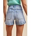 Emma Stretch Denim Shorts