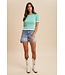 Emma Stretch Denim Shorts