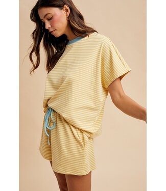 Anniewear Mia Butter Striped Shorts