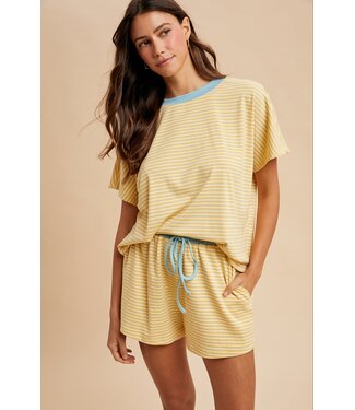 Anniewear Mia Butter Striped Top