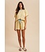 Mia Butter Striped Top