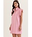 Zinnia Pink Gingham Dress