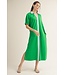 Kelly Green Midi Dress