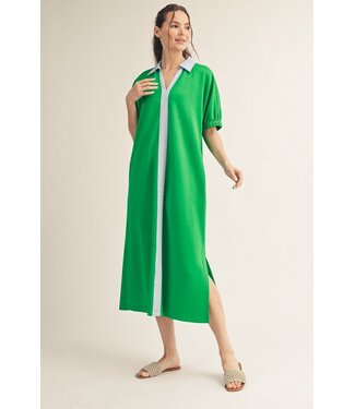 Jodifl Kelly Green Midi Dress