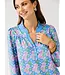 Gianna Blue Vintage Posies Top